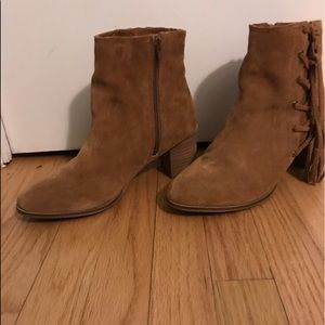 Brown booties